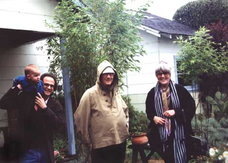 Cosmos & Michael Rothenberg, Philip Whalen, & Joanne Kyger by Nancy Victoria Davis